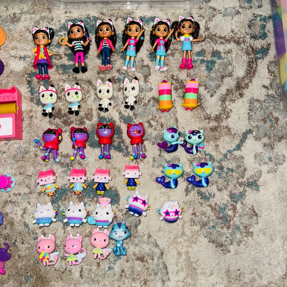 Gabby’s Dollhouse Character Figurines